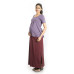 Zeme Organics Maternity Skirt - Maroon